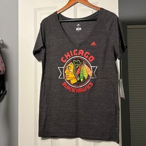 Womens Blackhawks V-Neck
